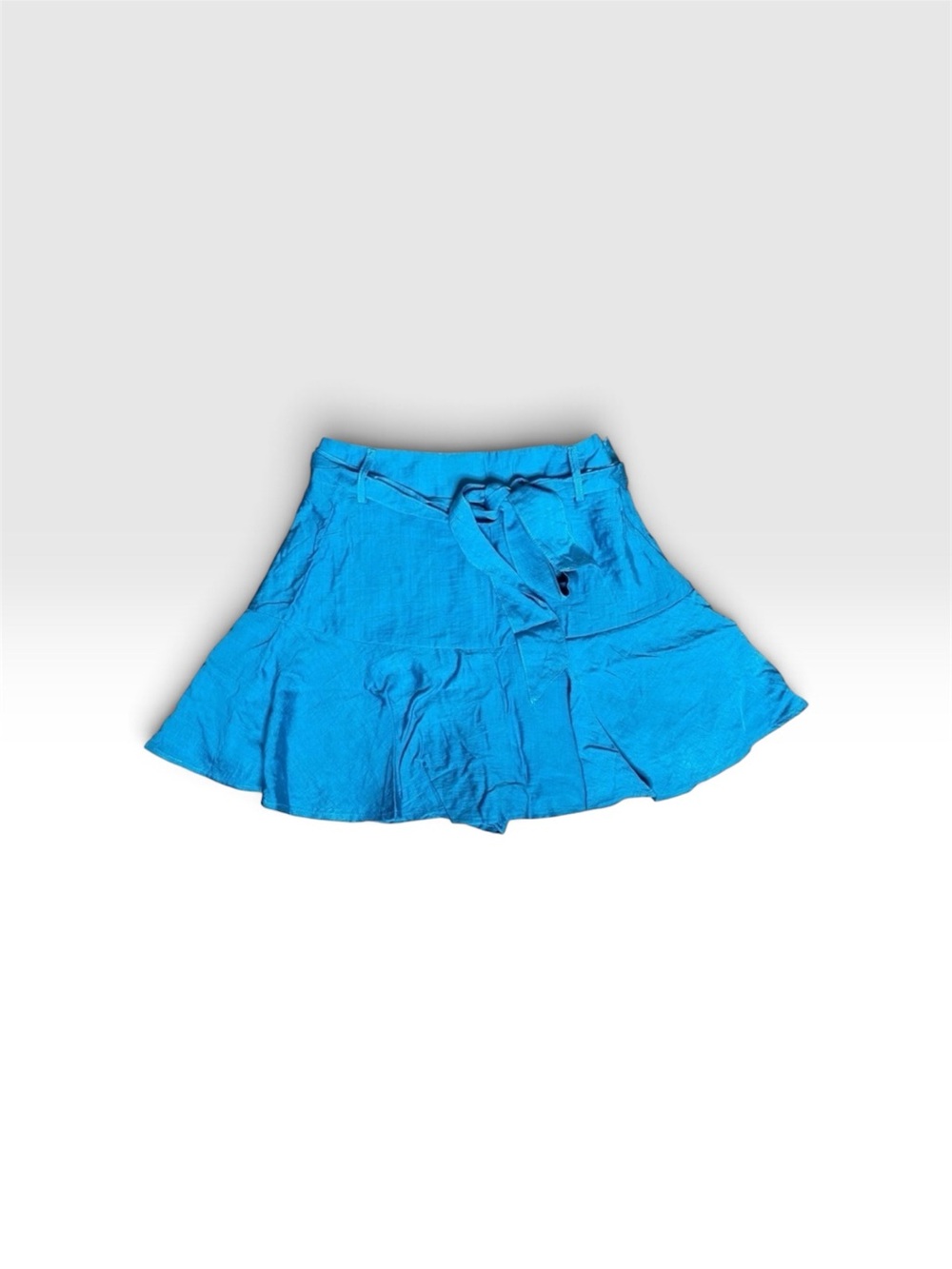 Lulus Ruffled Blue Skort - Size S